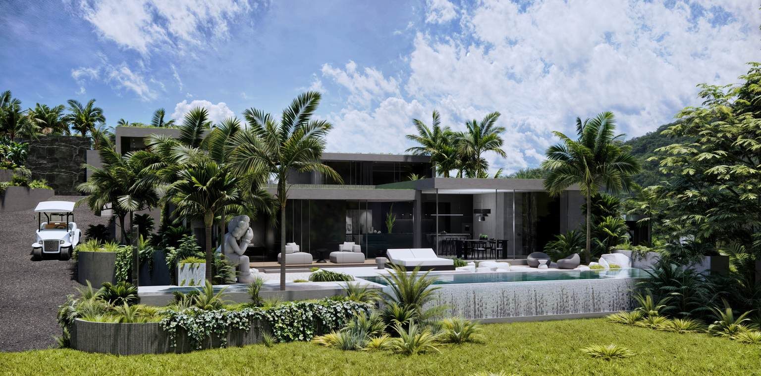 Rendering · Villas